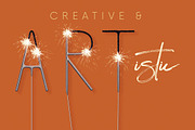 Sparks - 3D Lettering, a Graphic by MIIM (Thumbnail 6 of 9)