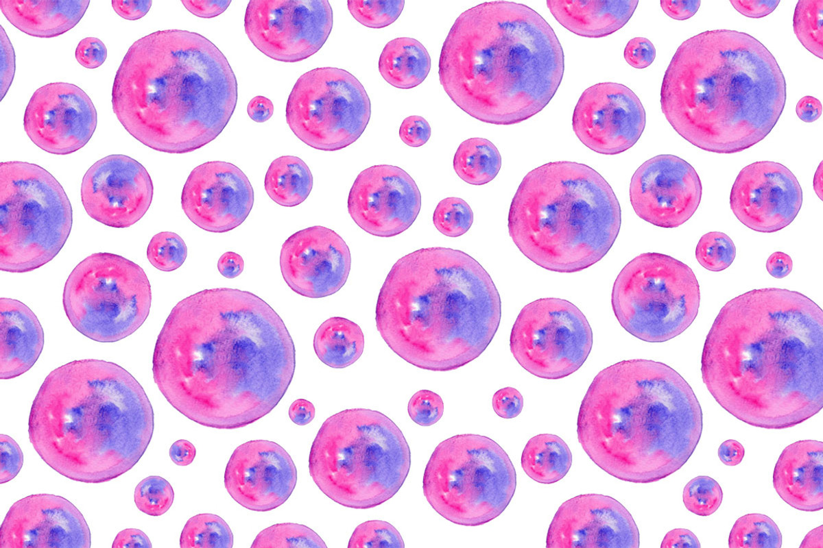 6 Watercolor Shapes and Patterns, a Pattern Graphic by Swathi Kirthyvasan (Photo 2 of 6)