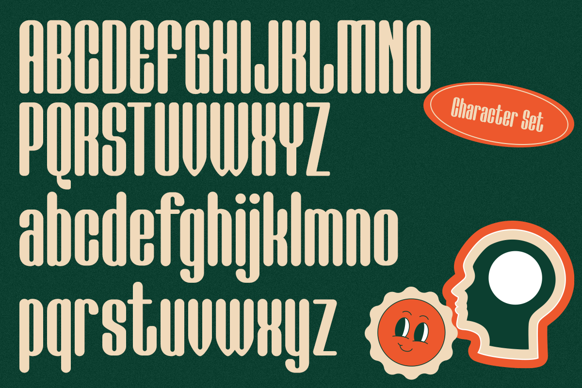 Condensed Round Font - Sencor, a Sans Serif Font by Font Liner (Photo 9 of 10)