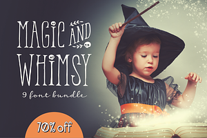 Magic and Whimsy Font Bundle