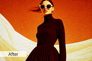 Text Masking Portrait Photo Effect, a Layer Style Add-On by graphypix (Thumbnail 9 of 11)