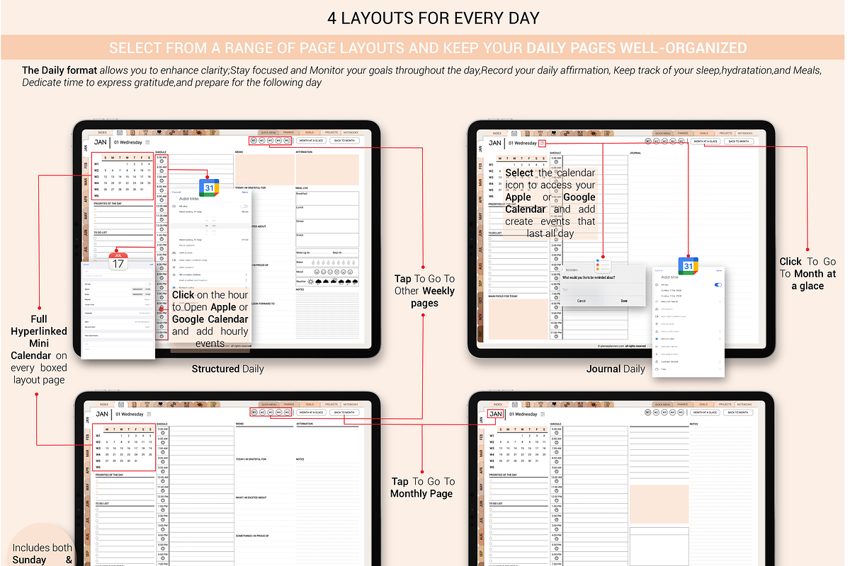 Ultimate Digital Planner 2025-26 Boh, a Branding & Logo Template by Plamarplanners (Photo 4 of 10)