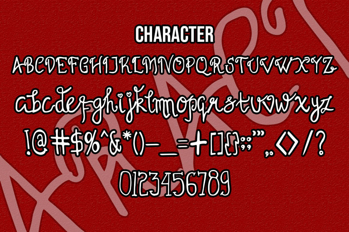 Wokijo - Loving Handwritten Font, a Script Font by Naistudio (Photo 7 of 7)