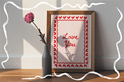 LOVEBOUND Hand Drawn Love Clipart, a Decorative Illustration by millering (Thumbnail 2 of 13)