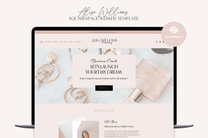 Squarespace Website Template course, a Squarespace Template by Presentibox