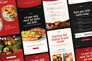 Nutrivo-Food & Beverage Social Media, a Social Media Template by SLAB! Design (Thumbnail 8 of 8)
