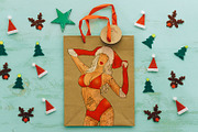 Cristmas collection: Xmas tattoo, an Education Illustration by LaVika (Thumbnail 4 of 5)