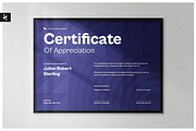 Course Completition Certificate, a Stationery Template by Neermana (Thumbnail 1 of 4)