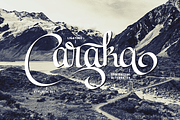 Caraka - Script Font, a Script Font by Arkara (Thumbnail 3 of 4)