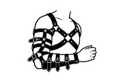 Futuristic Body Harness Fashion, a Graphic by Gfx_Store (Thumbnail 9 of 10)