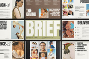 HUGE | Creative Brief Campaign, a Presentation Template by ArtisanaAura (Thumbnail 4 of 10)