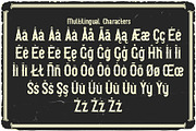 Rock Cafe Vintage Label Font, a Serif Font by JumboDesign (Thumbnail 5 of 6)