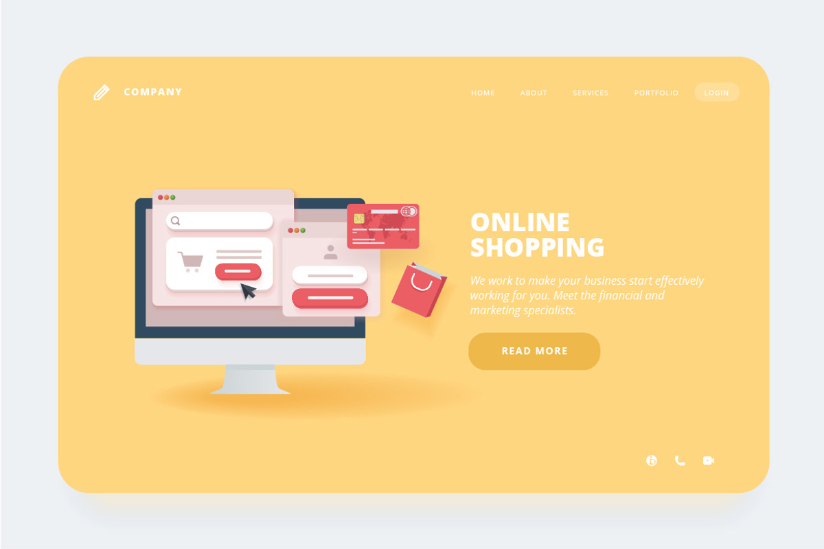 Web design template, a Templates & Theme by PureSolution
