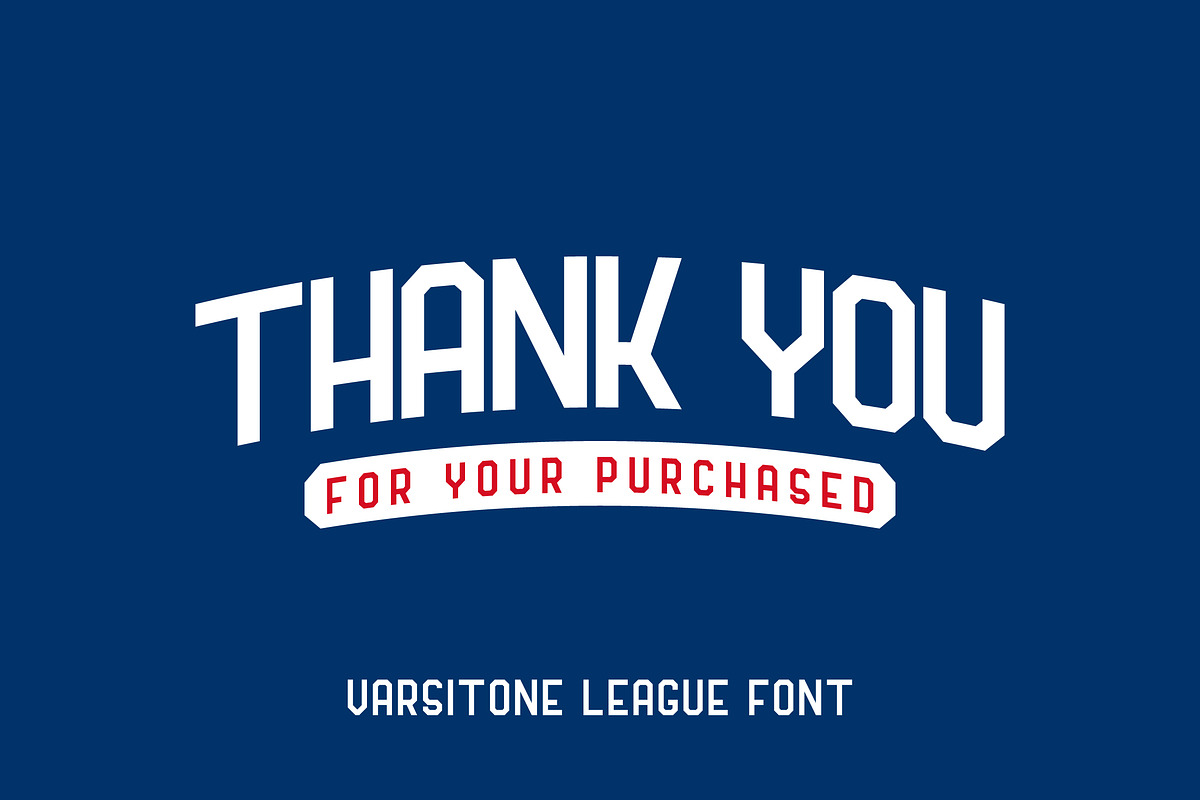 Varsitone League - Sport Font, a Font by Mily Studio (Photo 10 of 10)