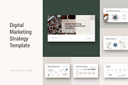 Digital Marketing Strategy Template, a Presentation Template by CreativityForest (Thumbnail 1 of 15)