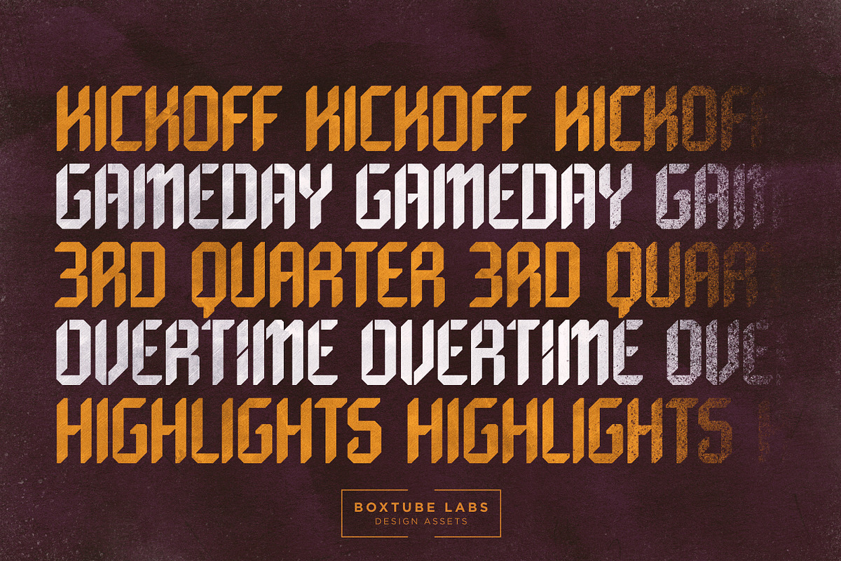 Playmaker - Display Font preview 5