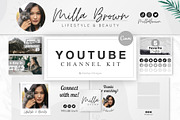 YouTube Channel Branding Kit | Canva, a Social Media Template by OniriqveDesigns (Thumbnail 1 of 10)