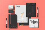 Stationary Branding Mock-up, a Product Mockup by zippypixelstudio (Thumbnail 3 of 10)