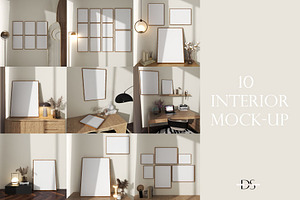 10 Bundle frame for wall art, a Print Template by DSTUDIO888