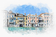 Canvas Watercolor Paint Art Effect, an Action Add-On by MRI STUDIO (Thumbnail 11 of 16)
