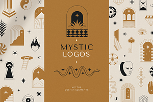 Mystic Logos - Vector Elements