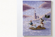 Pirate Mouse Nursery Wall Art, an Animal Illustration by AlenaVlasko stock Market (Thumbnail 3 of 3)