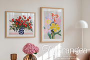 Hydrangea ~ Frame & Poster Mockups, a Household Mockup by The Bambi Collective (Thumbnail 3 of 13)