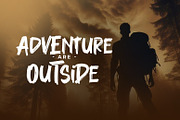 Most Heroes Brush Font, a Script Font by khurasan (Thumbnail 4 of 6)