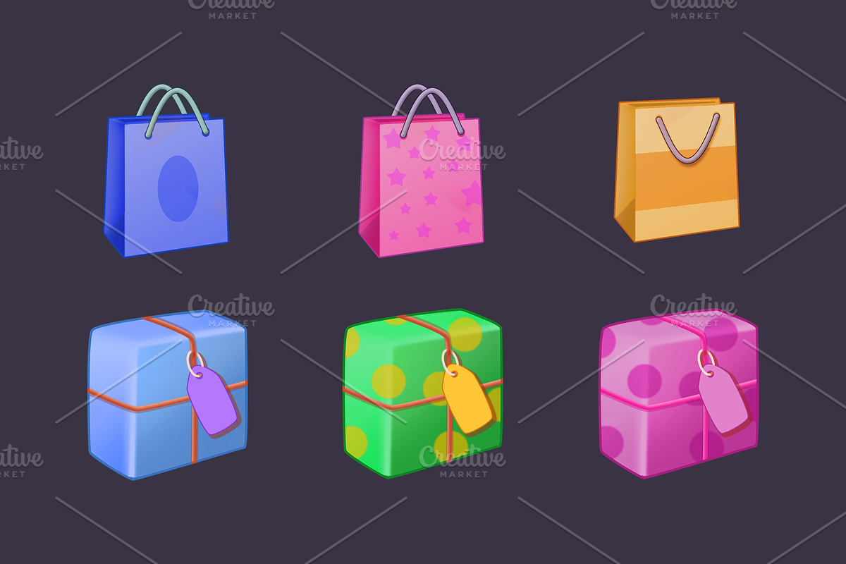 Icons_Coins_Gems_Hearts_Stars, an Icon by KartInnka (Photo 8 of 10)