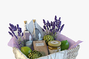 Provence decor basket, an Object 3D Model by kookamunga (Thumbnail 2 of 7)