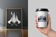 WildLife. 15 Double Exposure Badges, a Branding & Logo Template by Cosmic Store (Thumbnail 9 of 12)