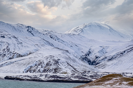 Season changing in southern Highlands of Iceland. Colorful Landm, a Nature Photo by YuriyB