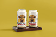 Customizable Beer Can label design, a Templates & Theme by FOXSTUDIO001 (Thumbnail 2 of 5)