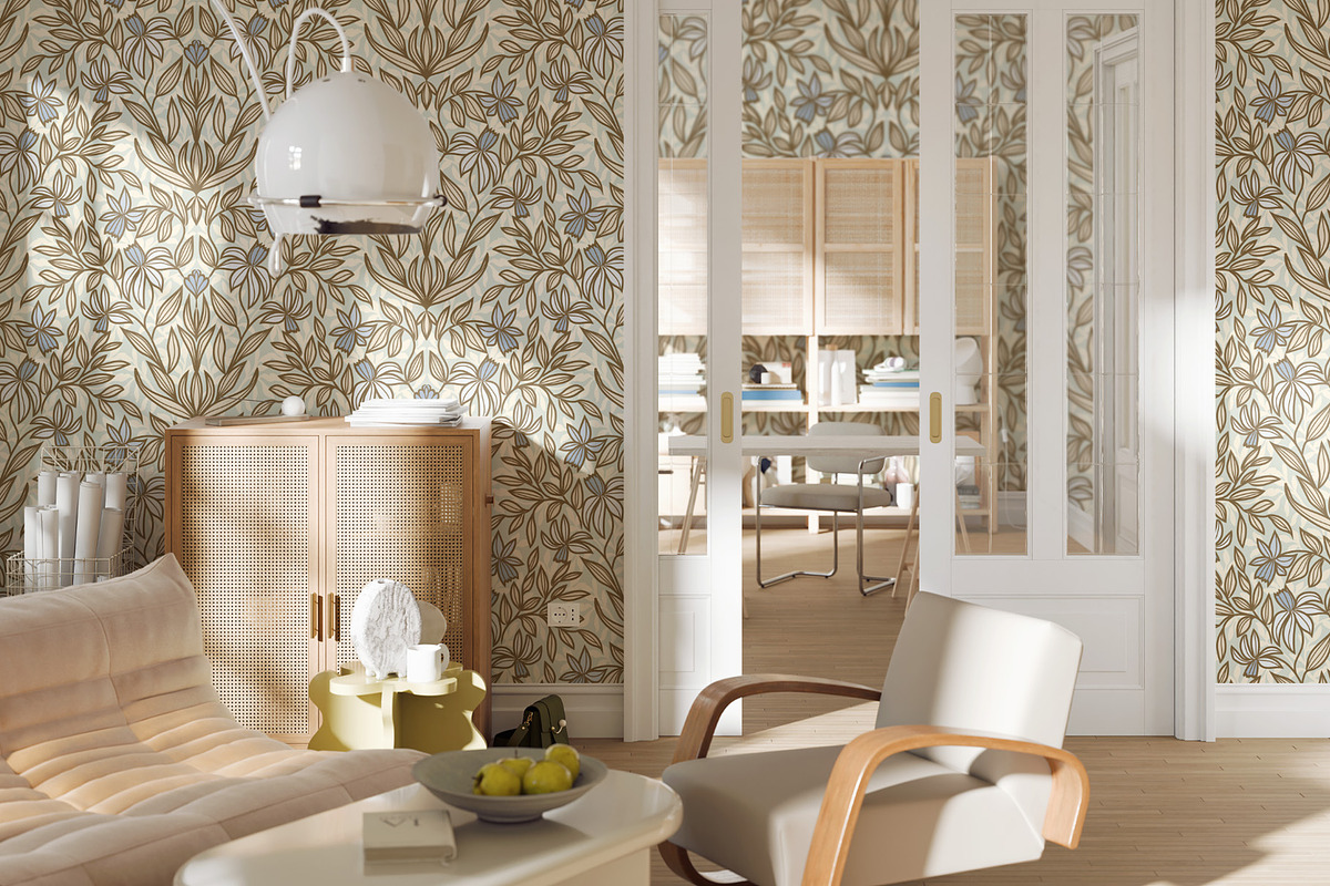Classic Wallpaper nr 7, a Wallpaper Graphic by Bloomart Studio (Photo 3 of 6)