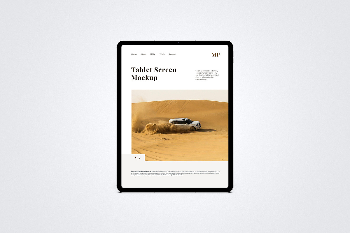 iPad / Tablet Screen Mockup, an iPad Mockup by Mockup Supper (Photo 5 of 14)