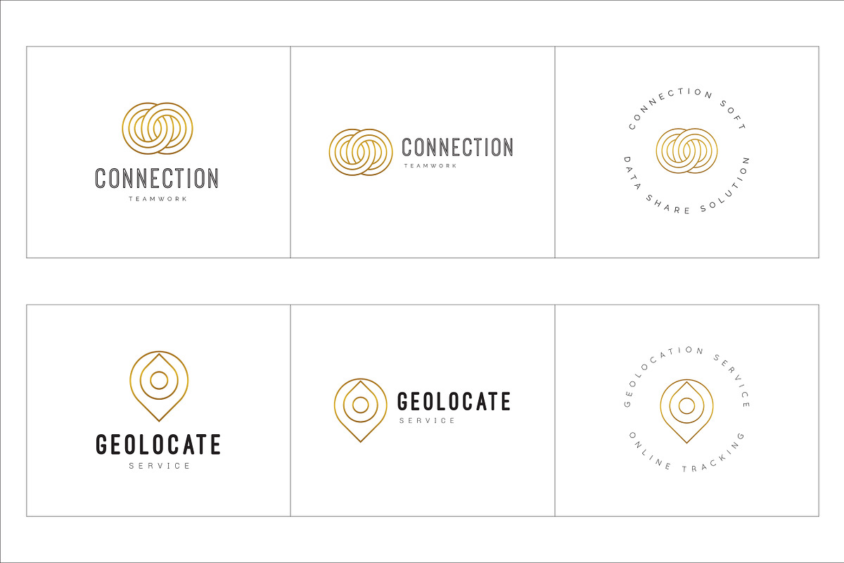 300 Geometric Premade Logo Bundle, a Branding & Logo Template by XpertgraphicD (Photo 48 of 63)
