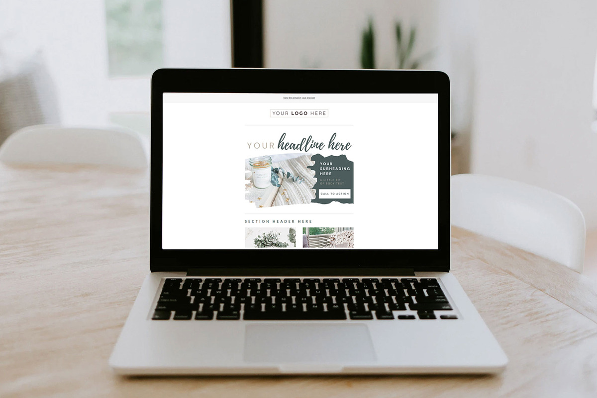 Mailchimp & Canva Template | 3 Pack, an Email Template by Thirty One Palms Studio (Photo 7 of 9)