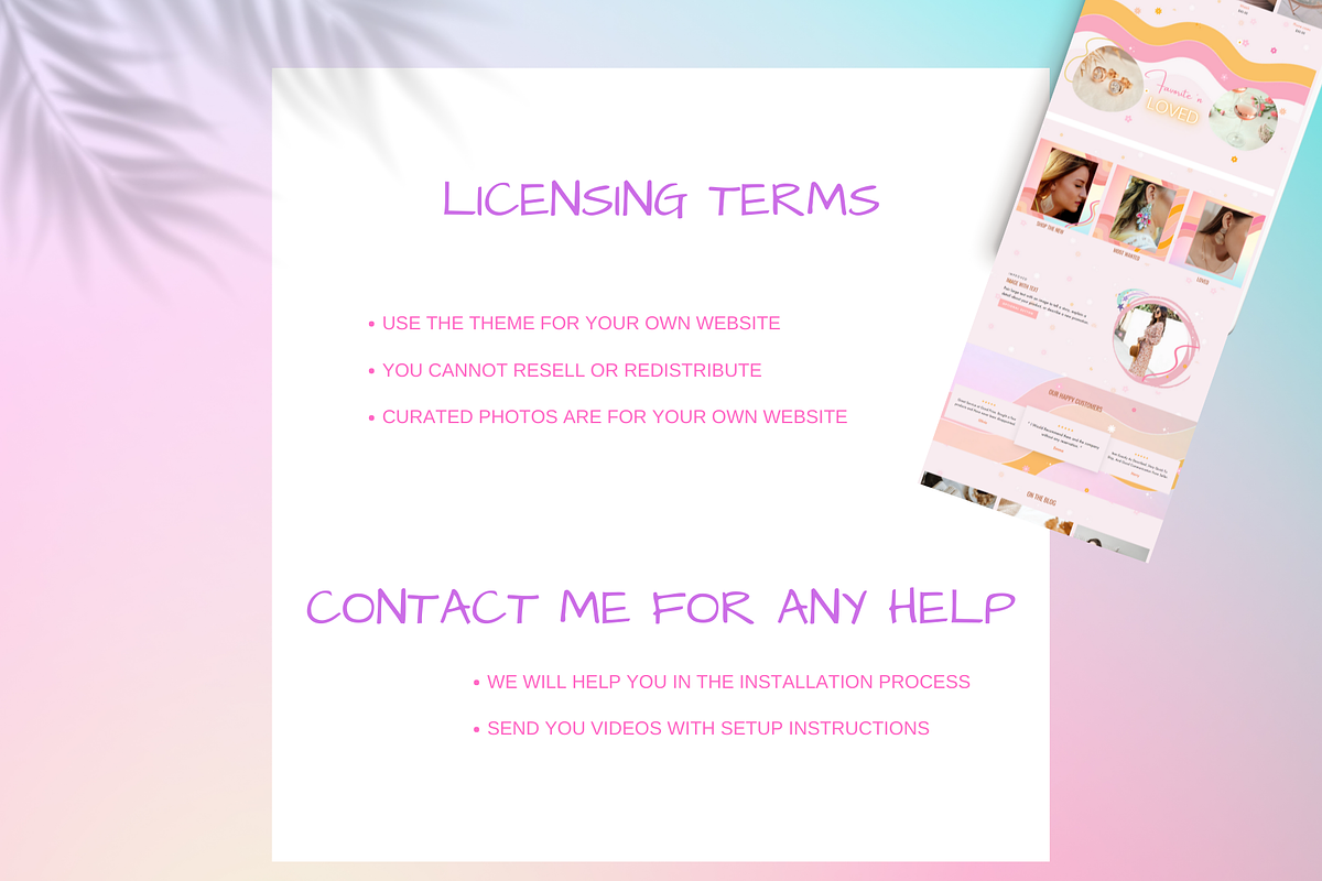 Pastel Shopify Theme, a Templates & Theme by Millennials Marketing (Photo 8 of 10)