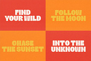 Rooly - Unique Chunky Display Font, a Sans Serif Font by Bentype Studio (Thumbnail 4 of 7)