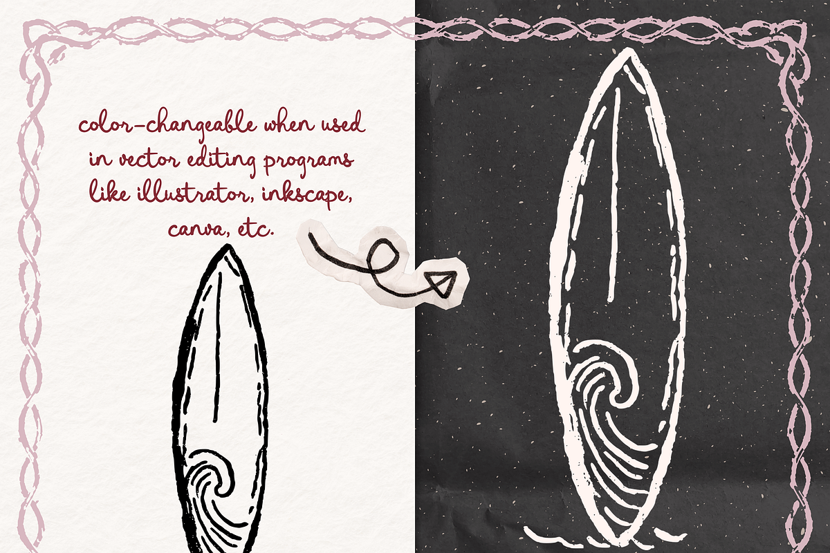 Coastal Cowgirl Clipart, Western, an Object Illustration by The October Creative (Photo 3 of 8)