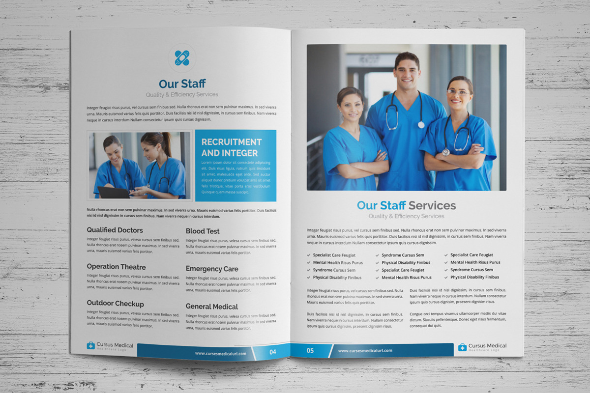 Medical HealthCare Brochure v4, a Brochure Template by Miyaji75 (Photo 3 of 15)