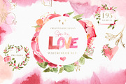 Watercolor Bundle - Designer Deal, an Illustration by Creativeqube Design (Thumbnail 3 of 72)