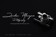 Holimount - Modern Signature, a Script Font by Ridha-38.lineart (Thumbnail 2 of 11)