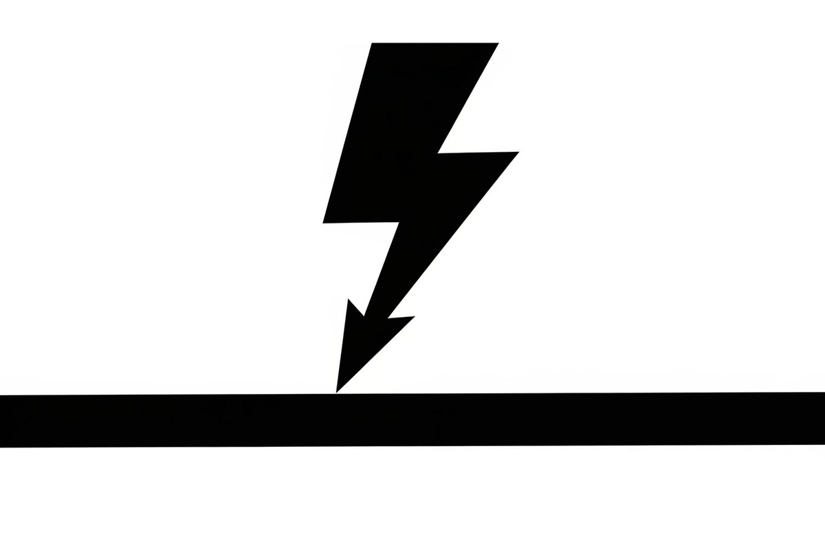 Lightning Power Symbol Silhouette, an Illustration by hafijul (Photo 14 of 15)