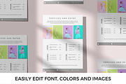 2 Page Modern Media Kit Template, a Presentation Template by CoCreatorDesigns (Thumbnail 3 of 7)