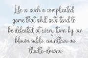 Wednesday | Script Font, a Handwritten Font by Scratchones (Thumbnail 6 of 9)
