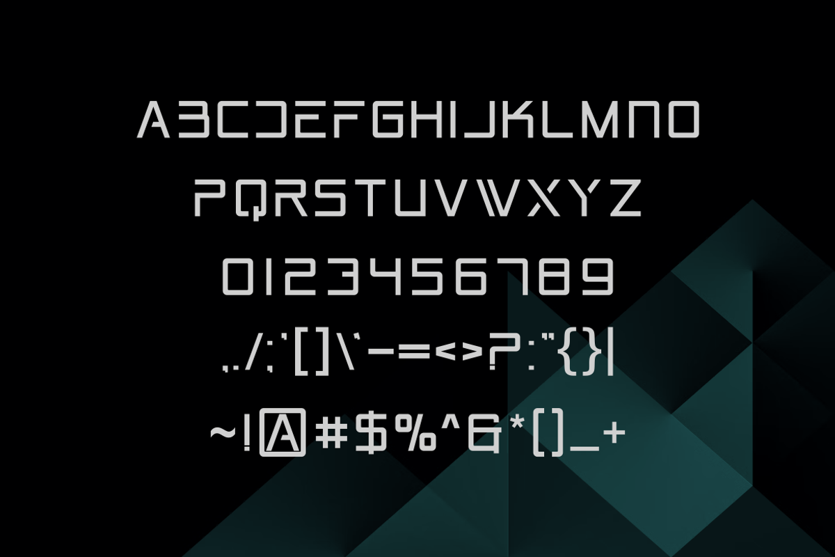 Rataushat - Font, a Sans Serif Font by artchiles_design (Photo 3 of 5)