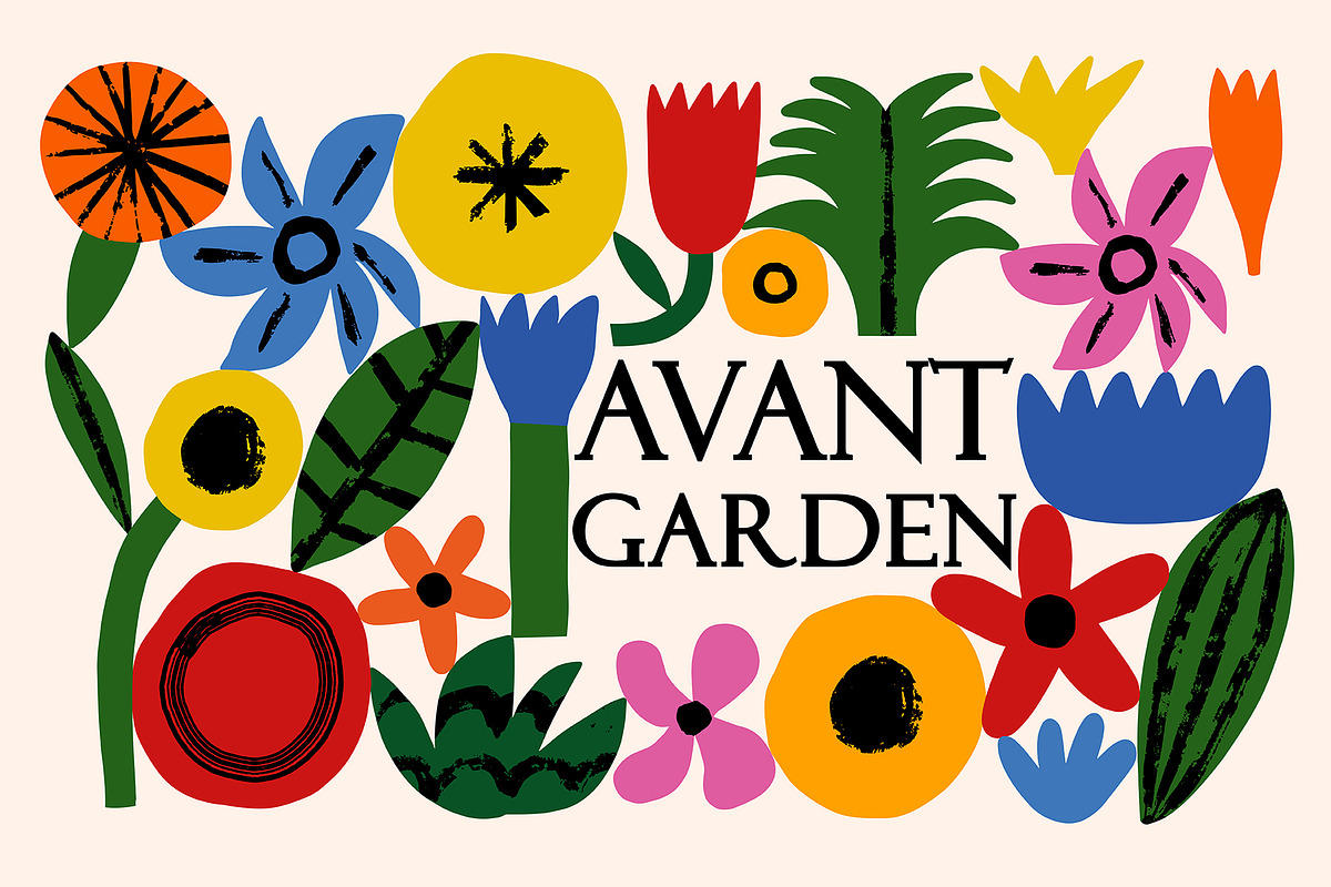 Avant Garden Graphic Bundle, an Illustration by Katerina Osa (Photo 1 of 25)