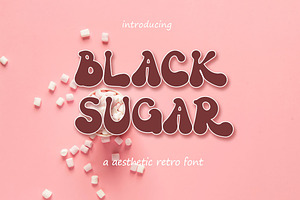 Black Sugar | Retro Font