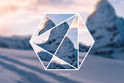 Hexagon Minimalist Geometric Vector, an Illustration by Azruca (Thumbnail 2 of 5)